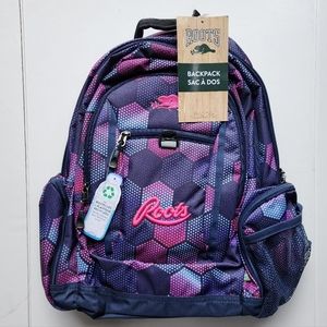 Roots school and laptop backpack (New)